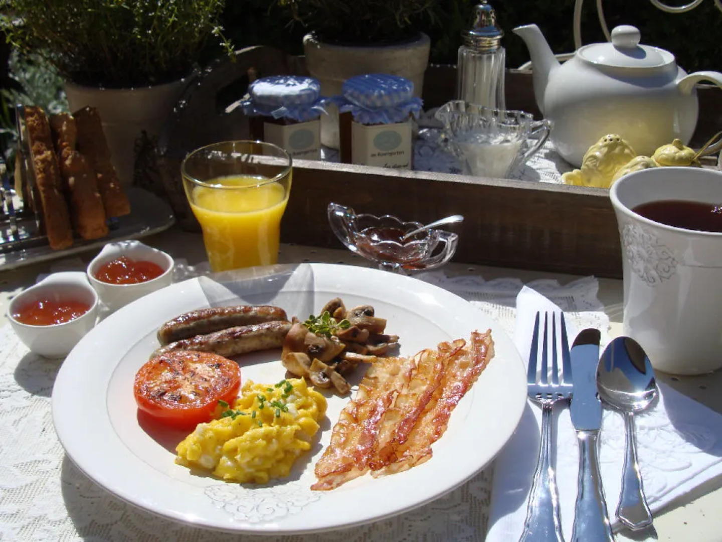 Bed & Breakfast No. 31 im Rosengarten