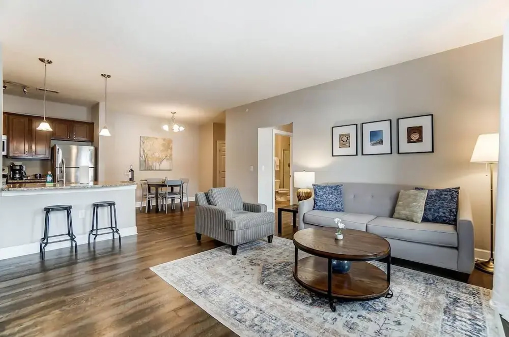 Walkable Pet-friendly 2BR 2BA On 1st Floor