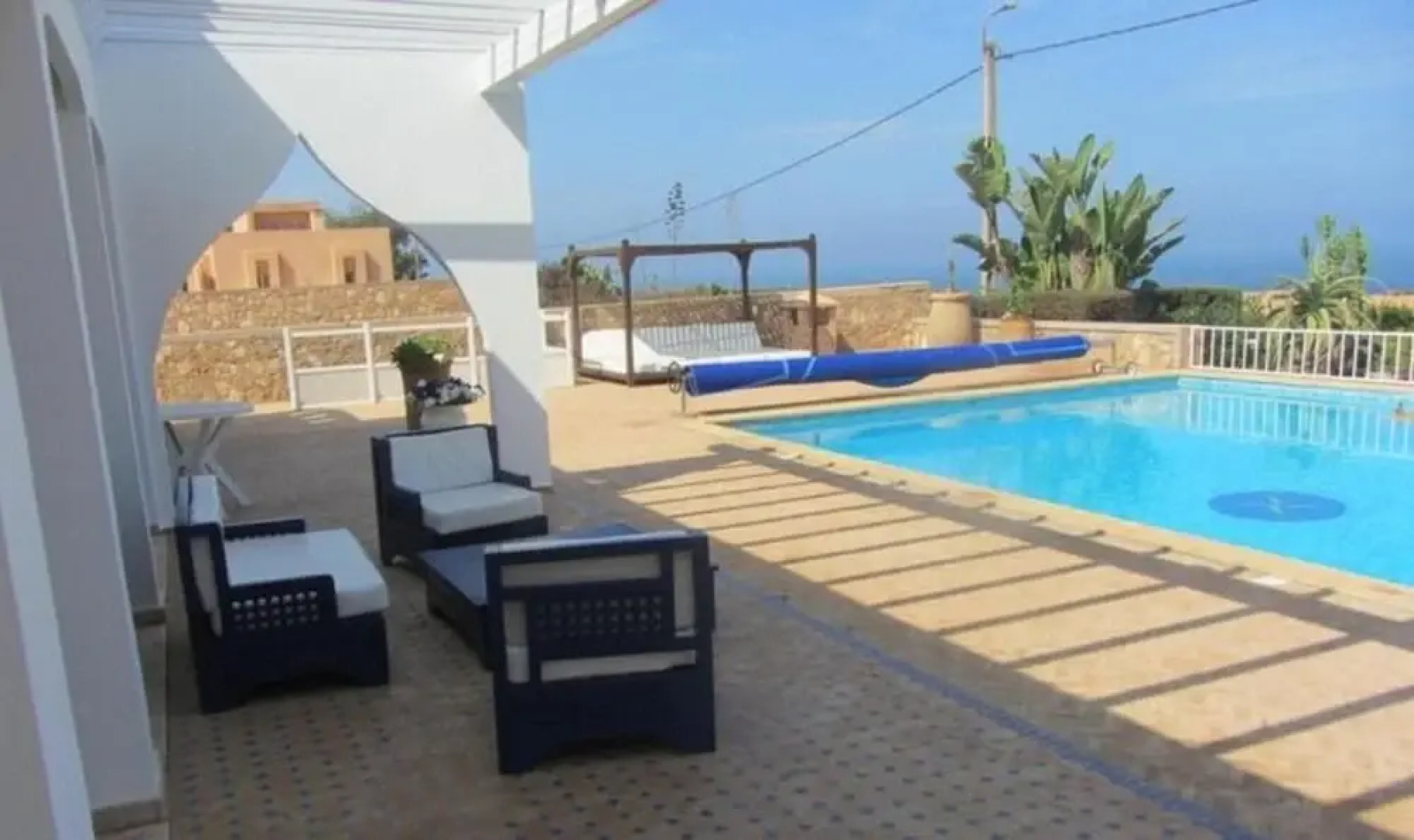 Villa With 4 Bedrooms in Mirleft, With Wonderful sea View, Private Pool, Enclosed Garden Near the Beach