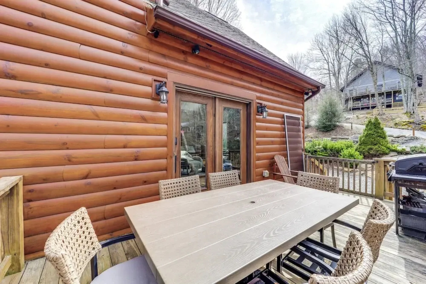 Deck + Scenic Views: Beech Mountain Cabin