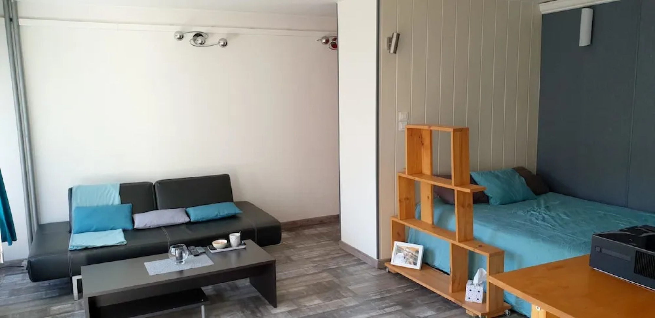 Studio in Annemasse, With Wonderful City View, Furnished Balcony and W