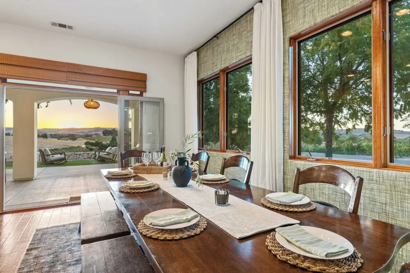 Wine Country Escape w/ Views + Wine Cellar & Gym Caterina Dusi Vineyard by Avantstay