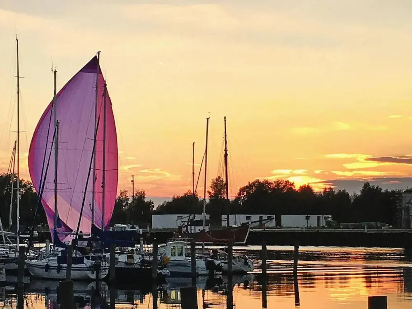 Ferienhaus am Yachthafen in Peenemunde