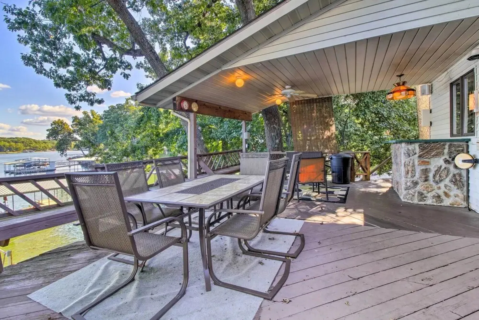 Private Fire Pit & Dock: Lakefront Missouri Home