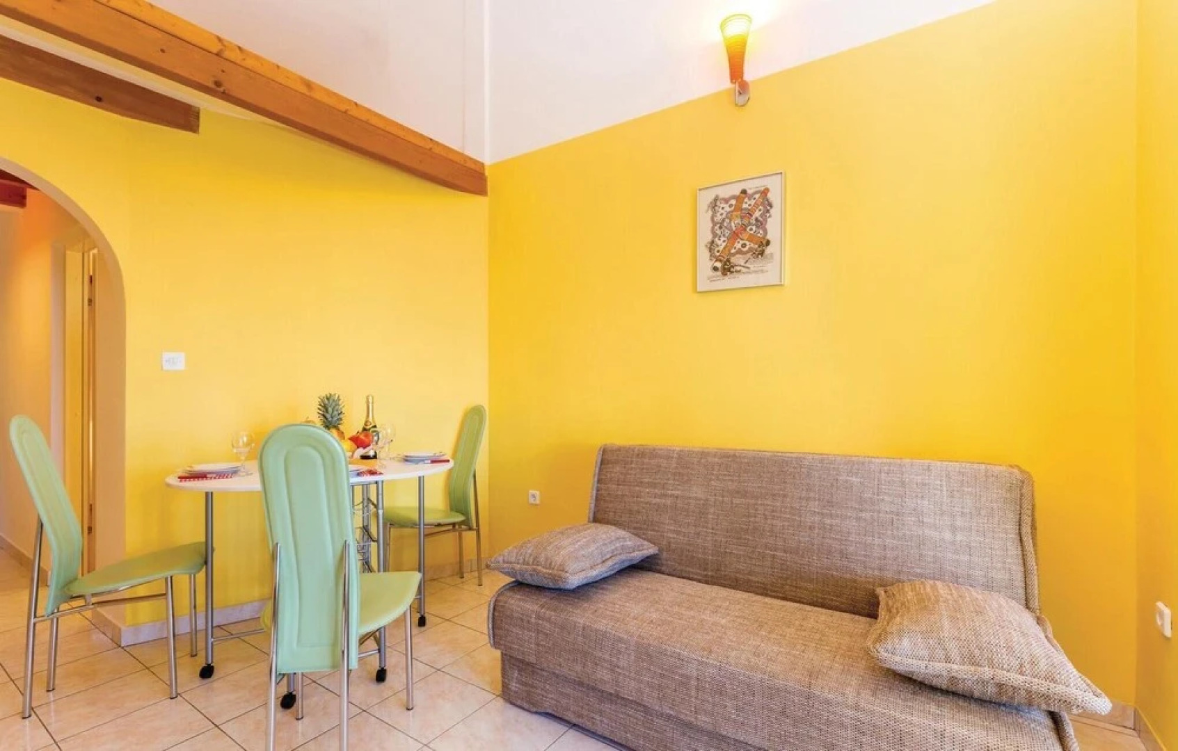 Nice Apartment in Baric Draga With 1 Bedrooms and Wifi