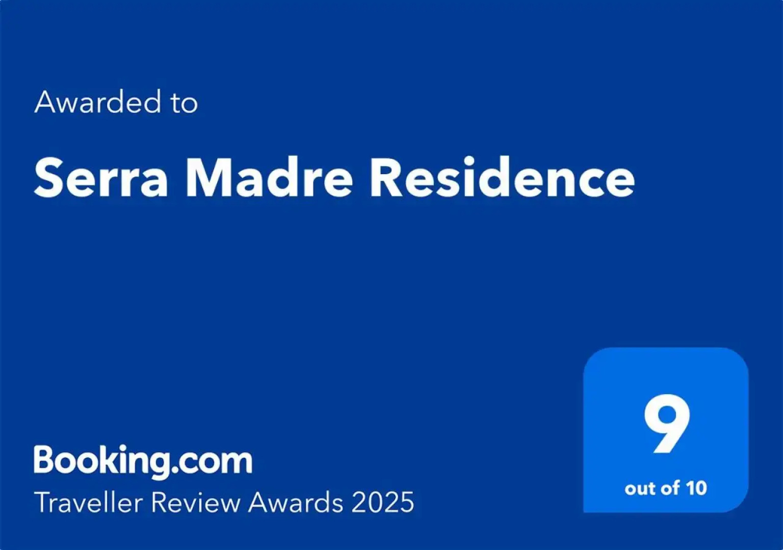 Serra Madre Residence
