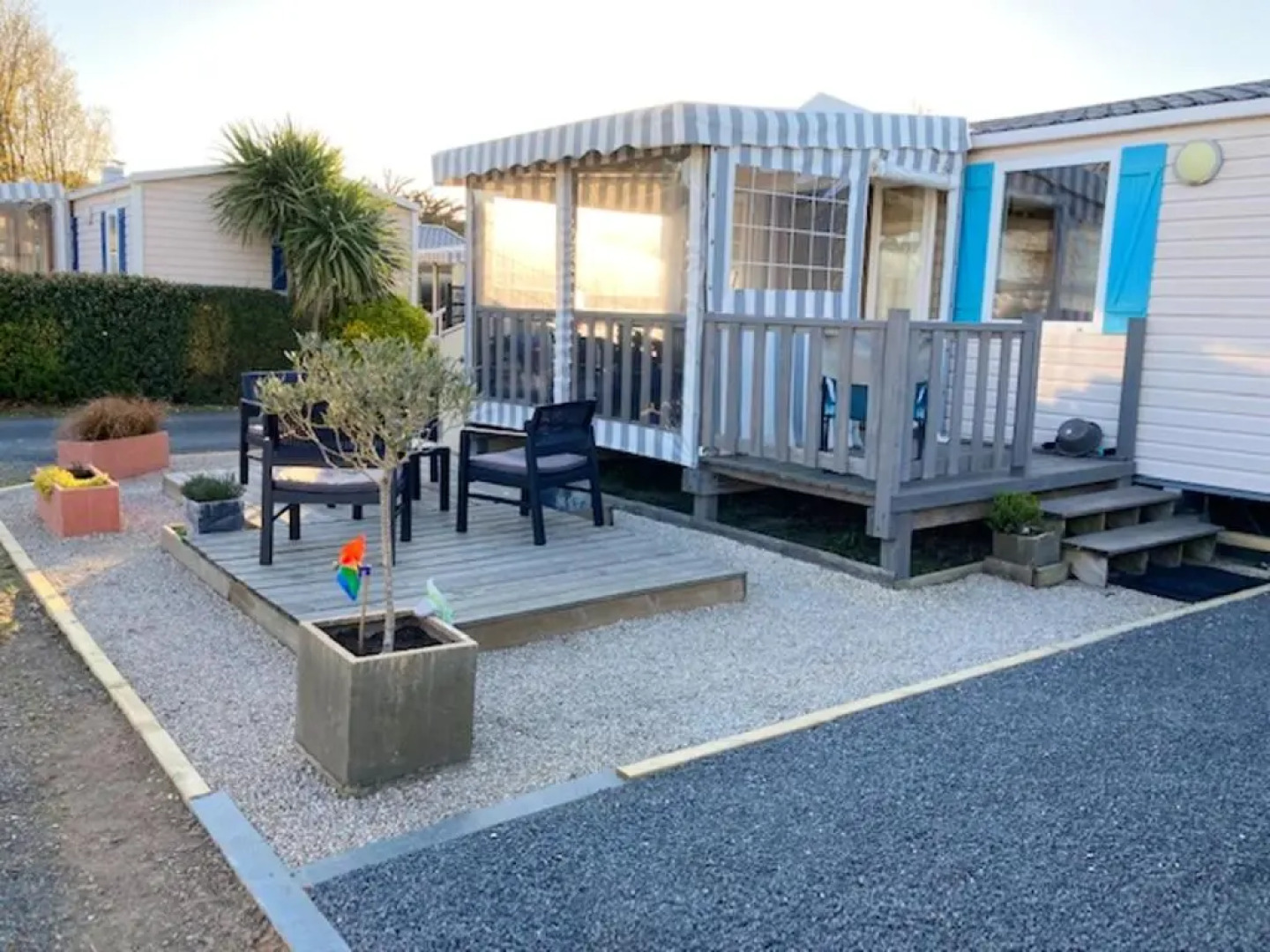 Bungalow de 2 chambres a Saint Hilaire de Riez a 300 m de la plage avec piscine partagee et terrasse amenagee