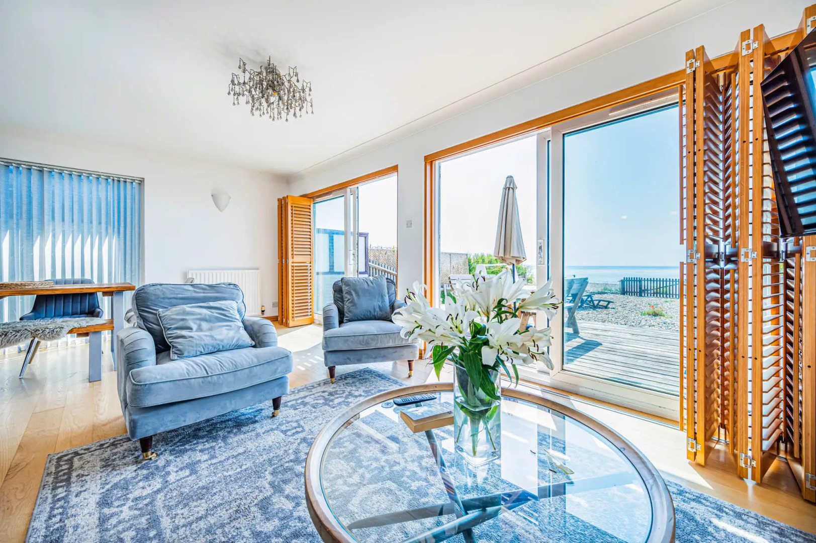 Pebbles View Overlooking the Beautiful Pevensey Bay Beach