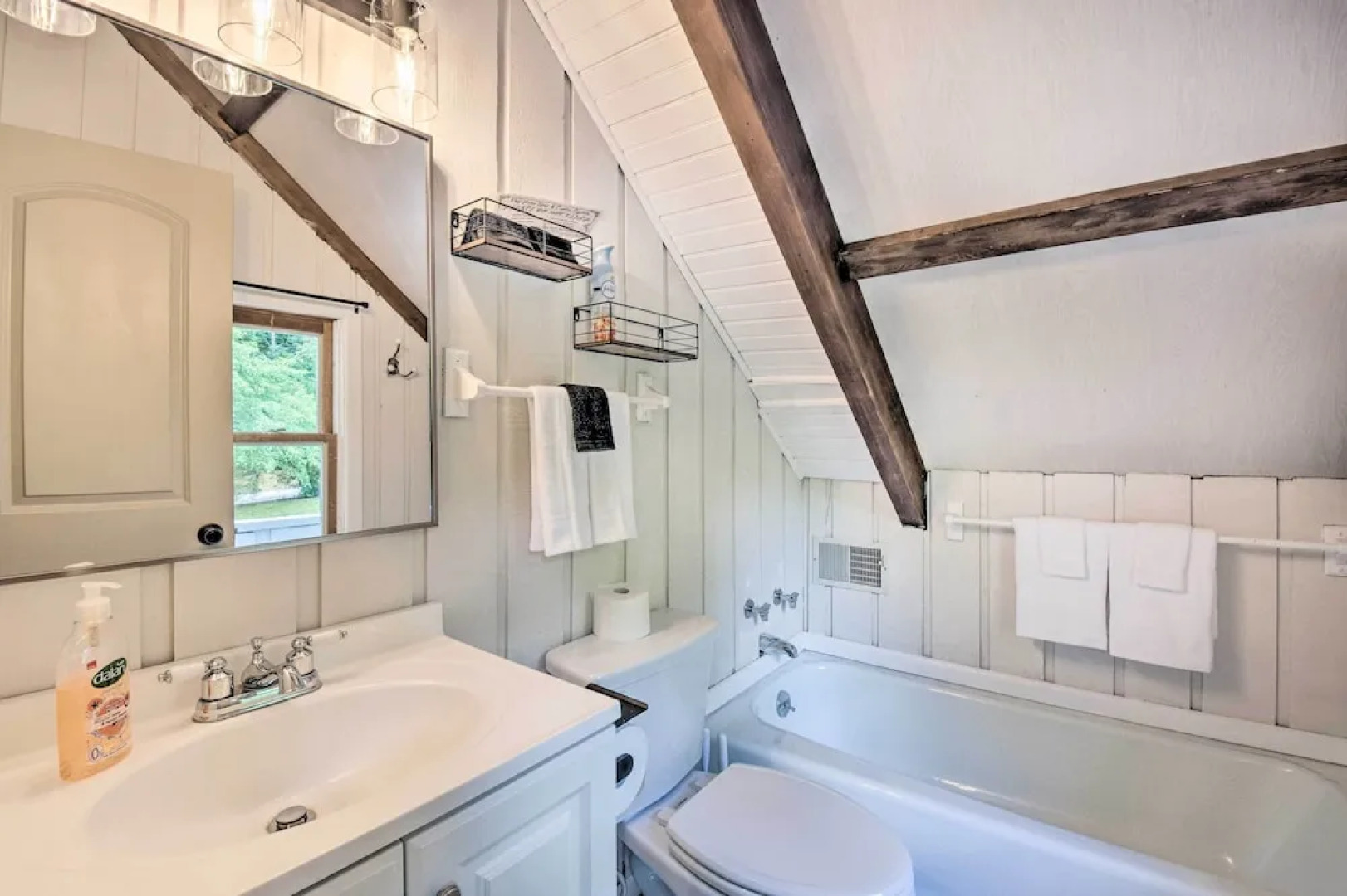 Chic Sky Valley A-frame Cabin w/ Pool Access!