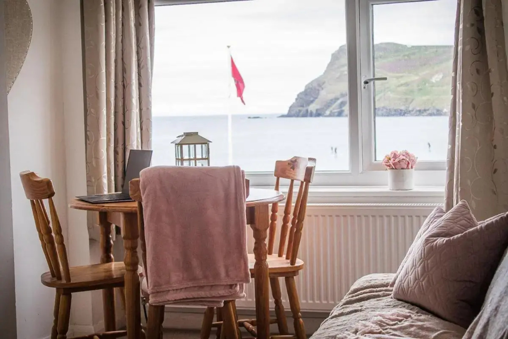 Seaview on the beach