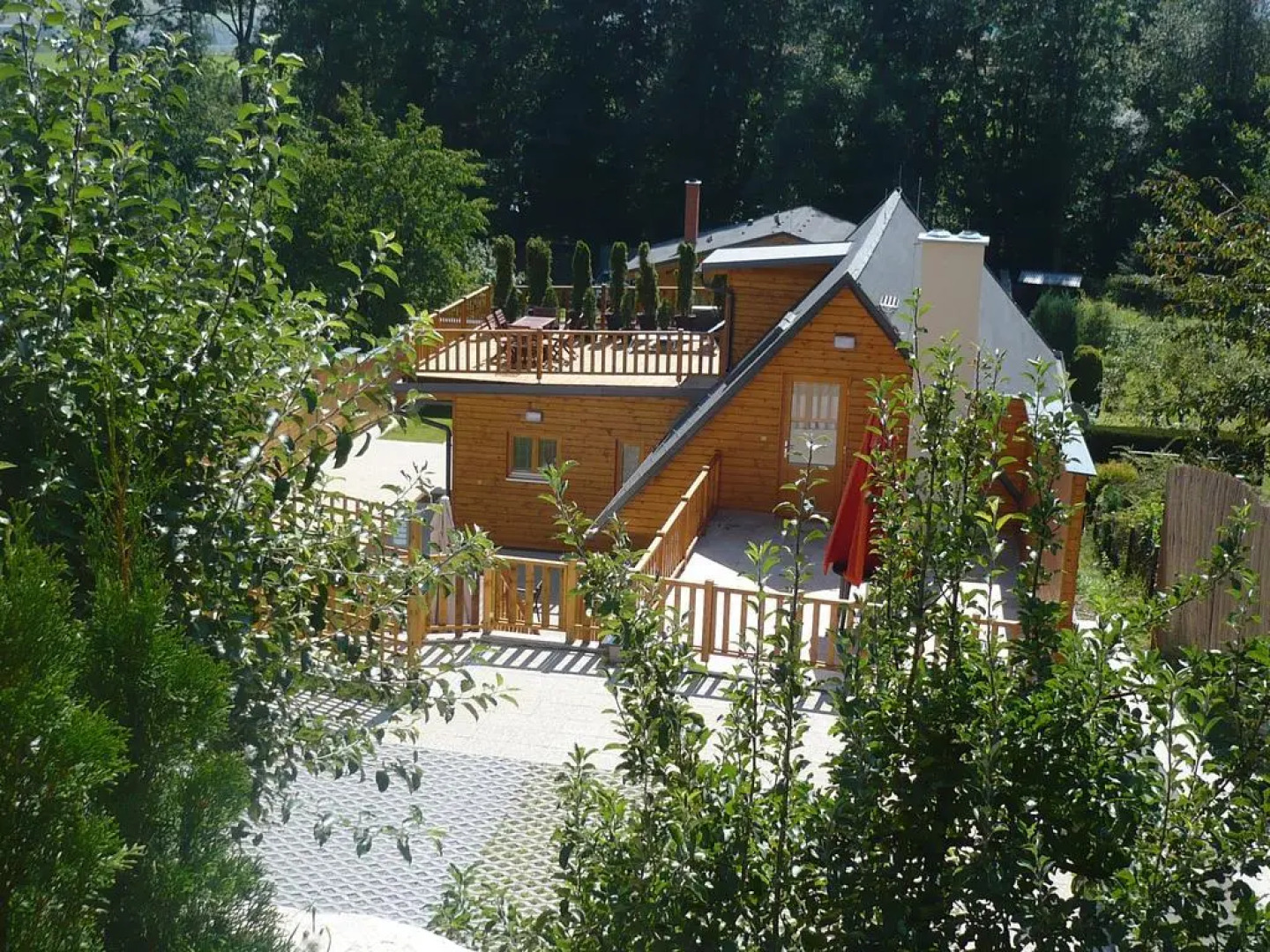 Chaty pod Sokolím Hřbetem