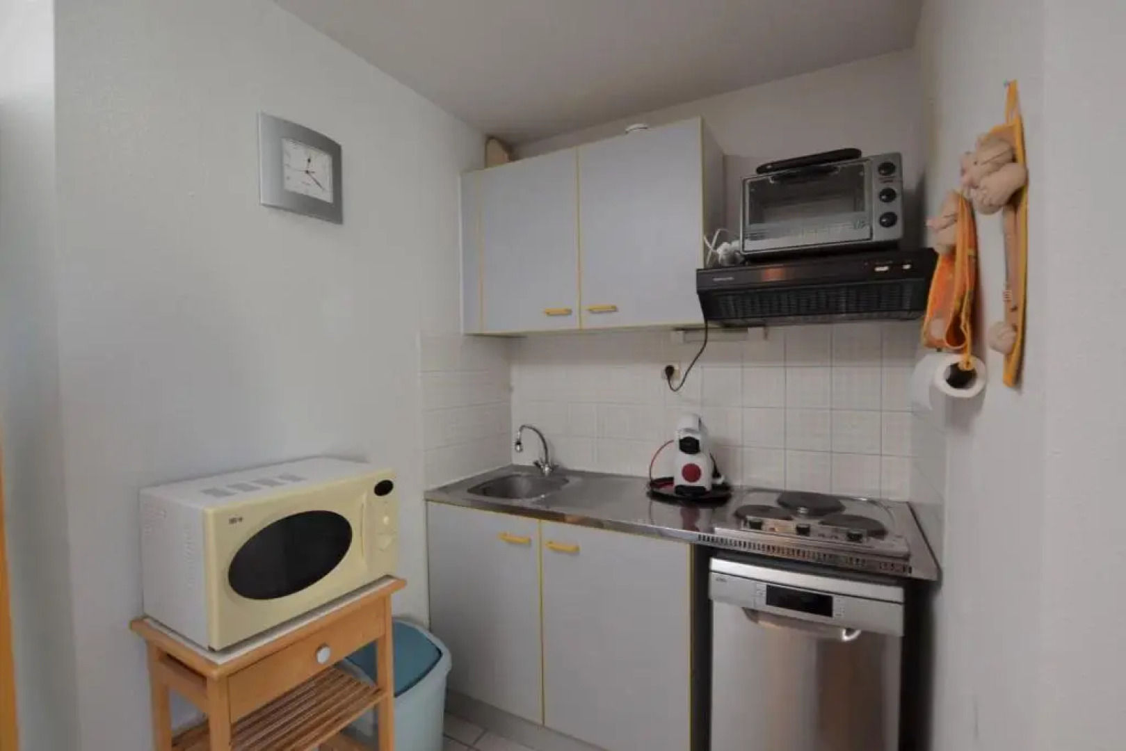 T2 Cabine avec garage 6 couchages proche plage avec 2 piscines