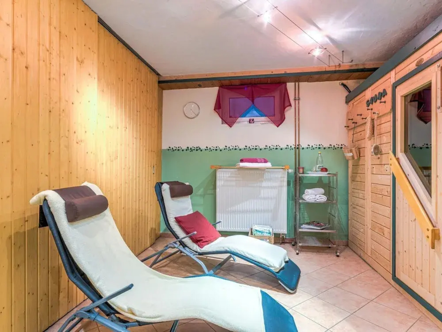 Apartment in Marktrodach With Sauna & Garden