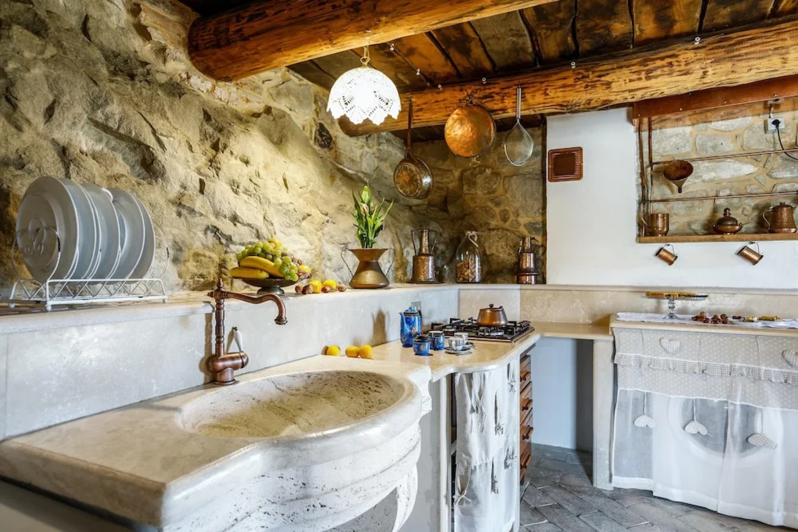 Chalet With 2 Bedrooms in Meschia, With Wonderful sea View and Furnished Garden Near the Slopes