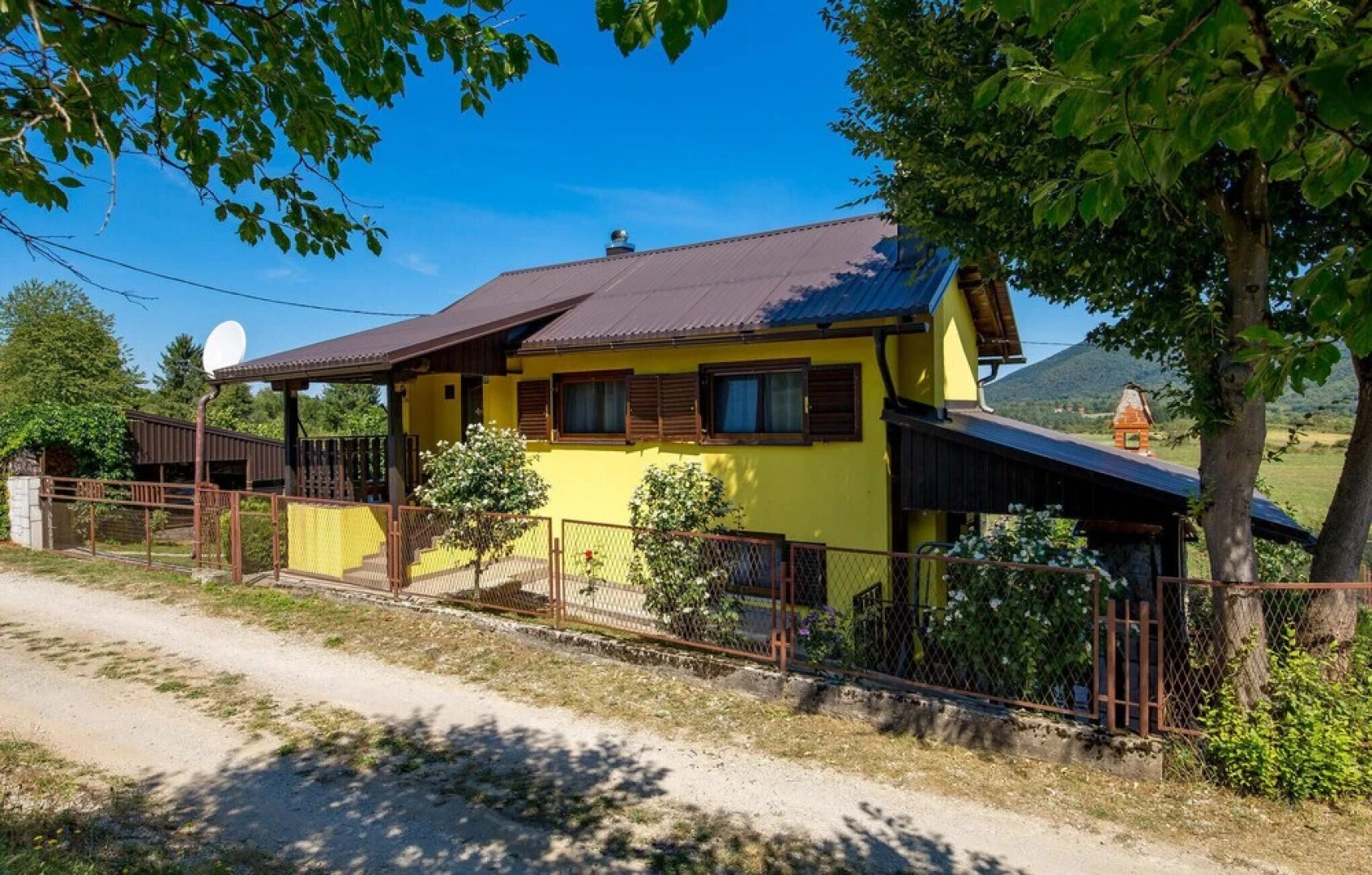 Beautiful Home in Plaski With Wifi, Outdoor Swimming Pool and 2 Bedrooms