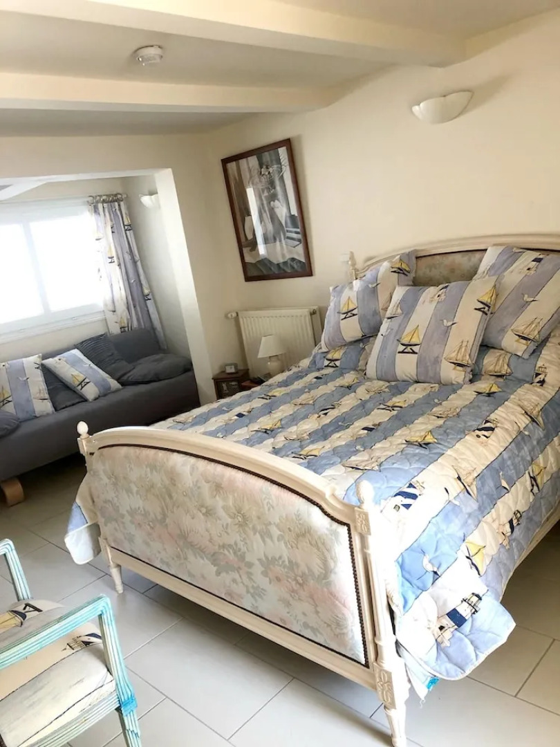 Apartment With 2 Bedrooms In Saint Michel Chef Chef With Furnished Terrace 300 M From The Beach