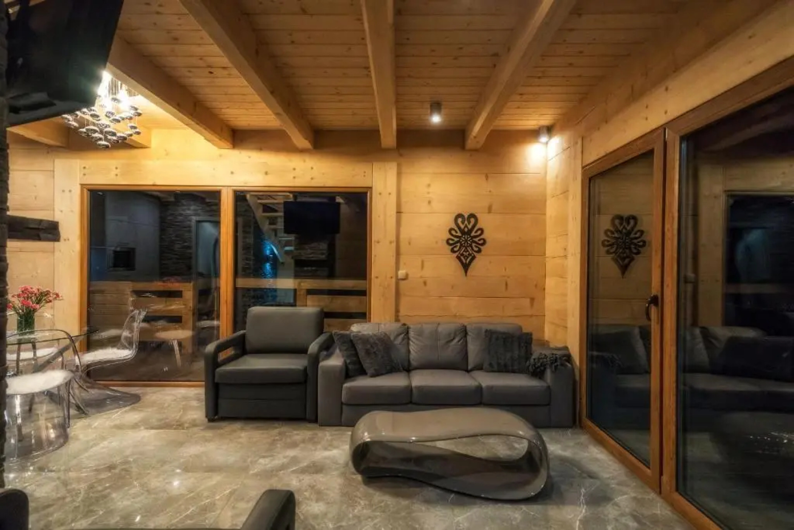 Domek w górach DeLuxe sauna,jacuzzi,basen,hot tub-Nowy Targ blisko Białka ,Zakopane