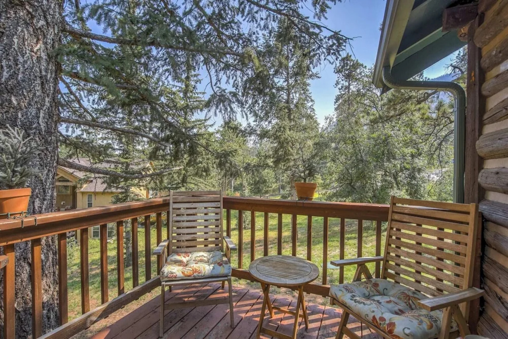 Wine Gazebopikes Peak Mountain Log Cabin for 2