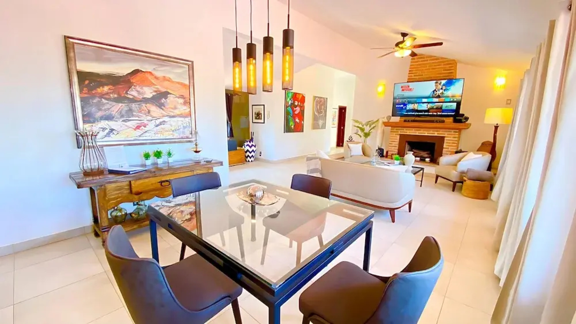 Ajijic Modern 1 Bedroom Home -walk To Everything -patio -gym -pickleball Court