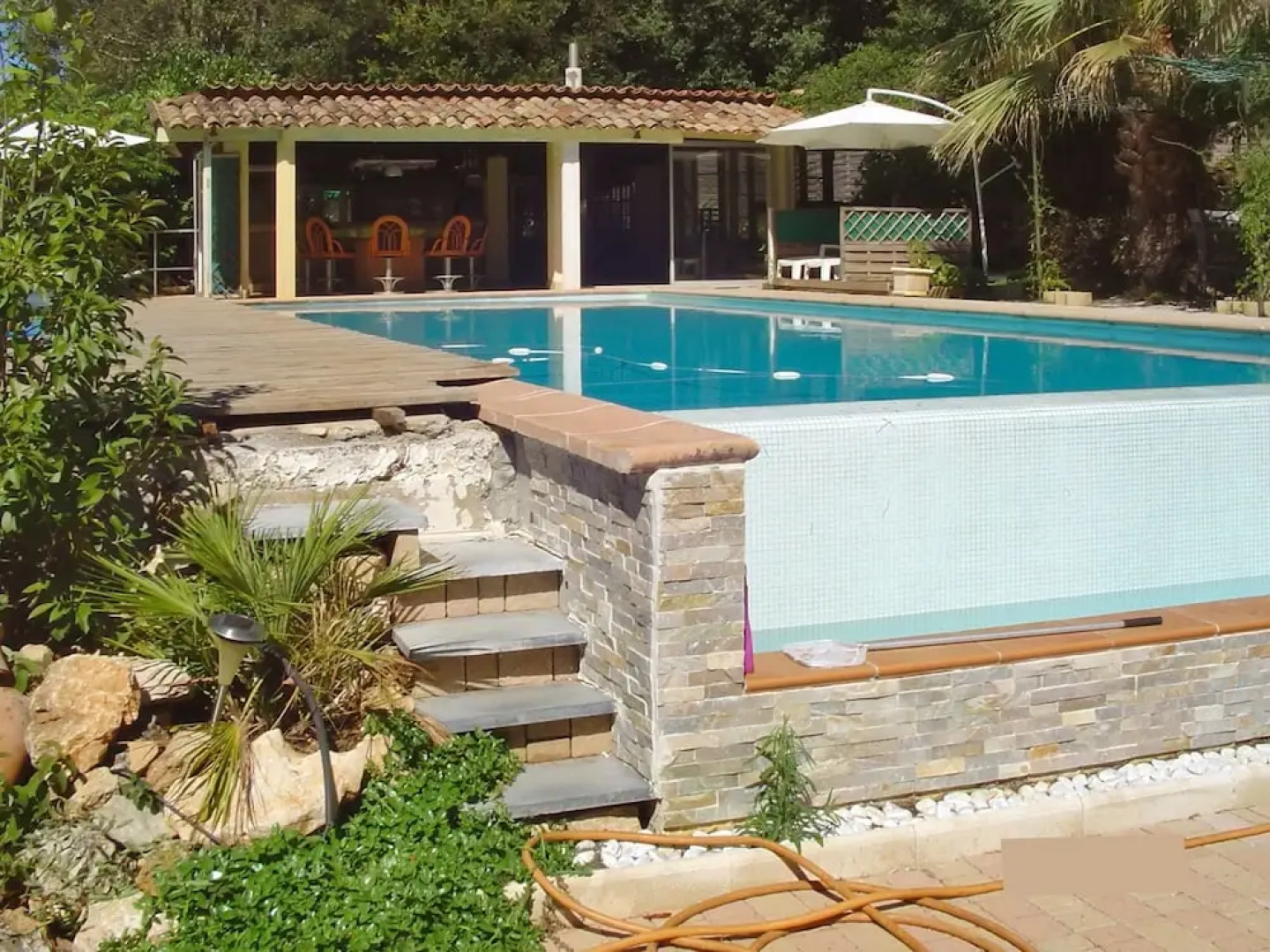 Villa With 3 Bedrooms in Roquefort-les-pins, With Private Pool, Enclos
