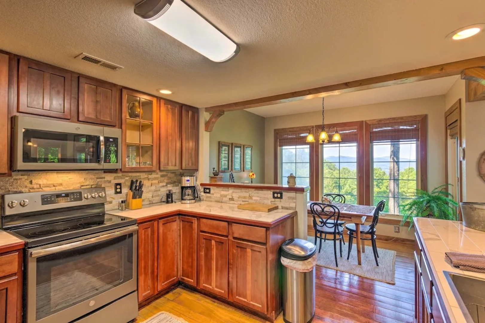 Mountain Air Condo w/ Deck & Views, Pets Welcome!