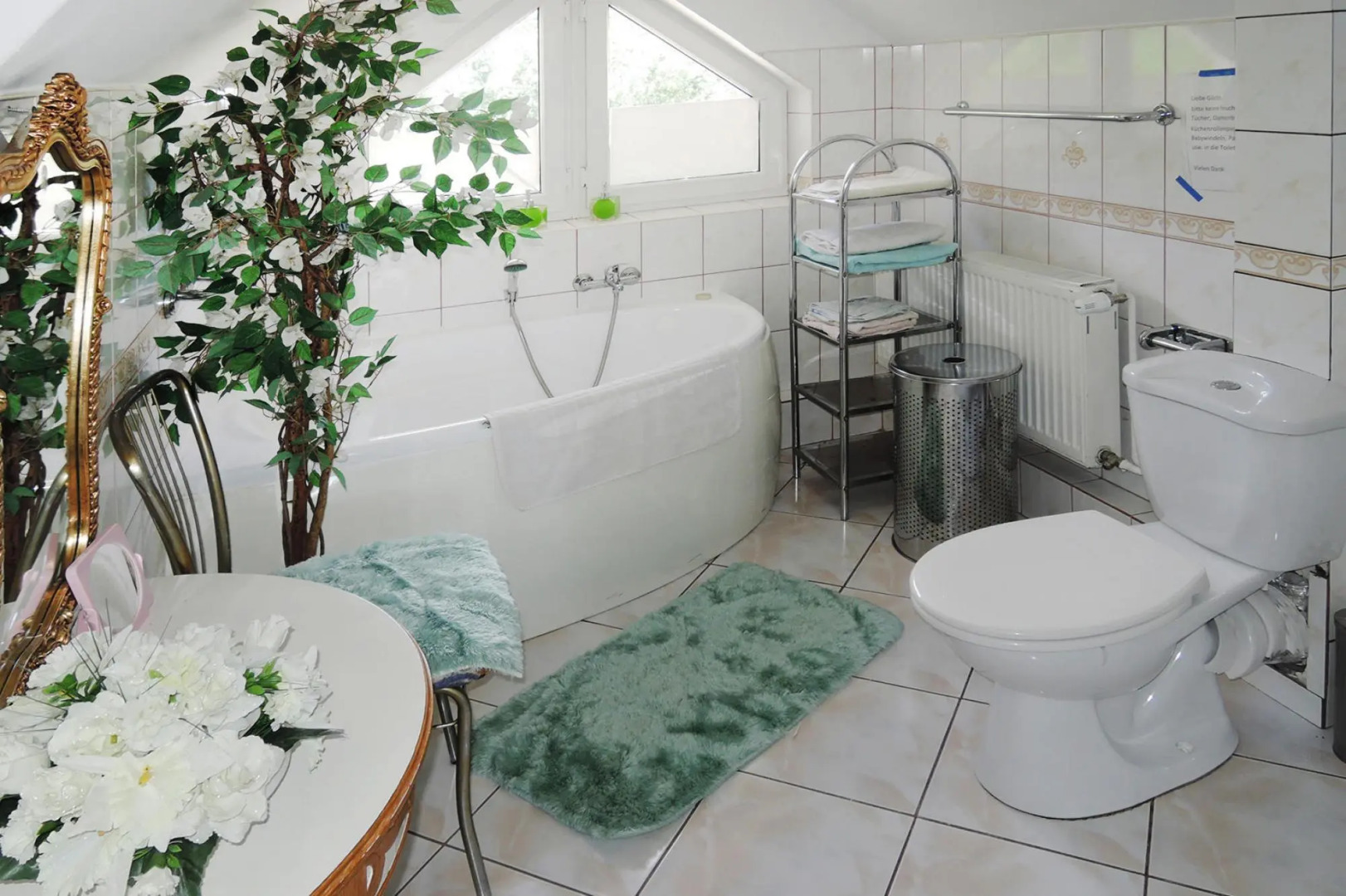 Holiday Home in Nowe Warpno - Rosarotes Haus for 10 persons