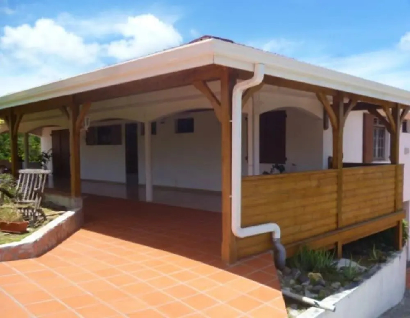 Studio In Le Francois With Wonderful Mountain View Enclosed Garden And Wifi