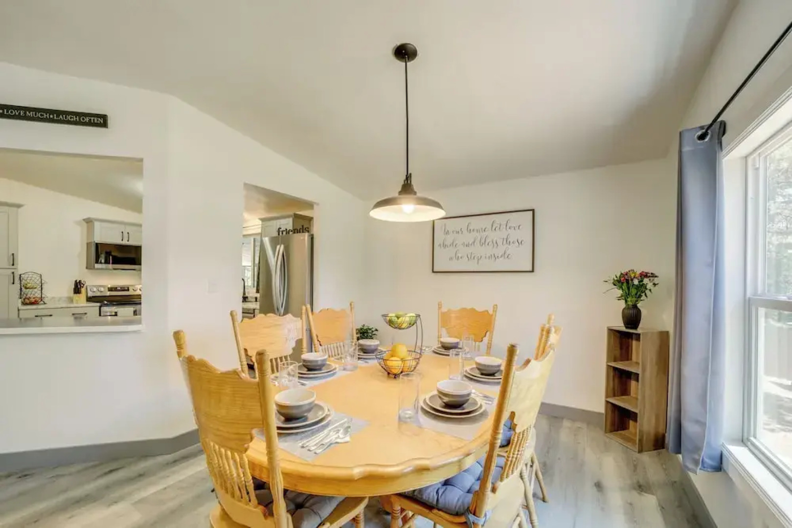 Snowy Peak Views & Cozy Game Nights: Pine Home