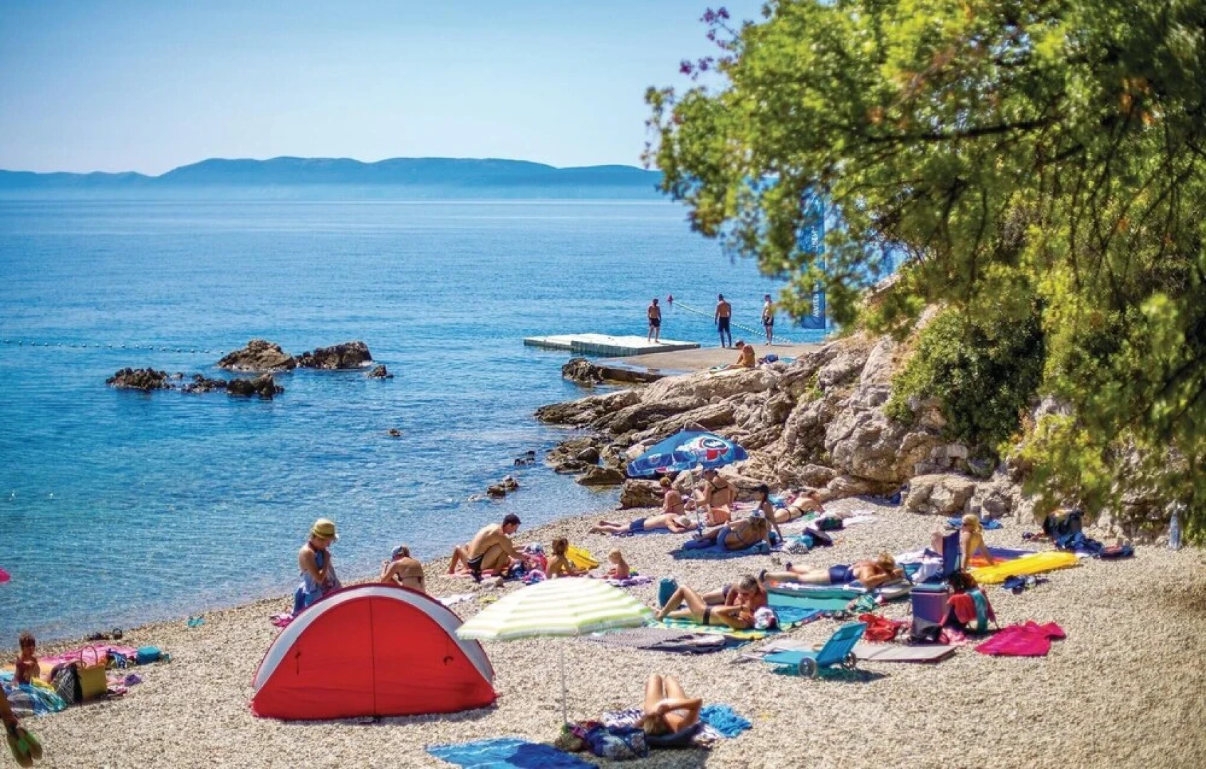 Awesome Apartment in Kostrena With 3 Bedrooms, Wifi and Outdoor Swimming Pool