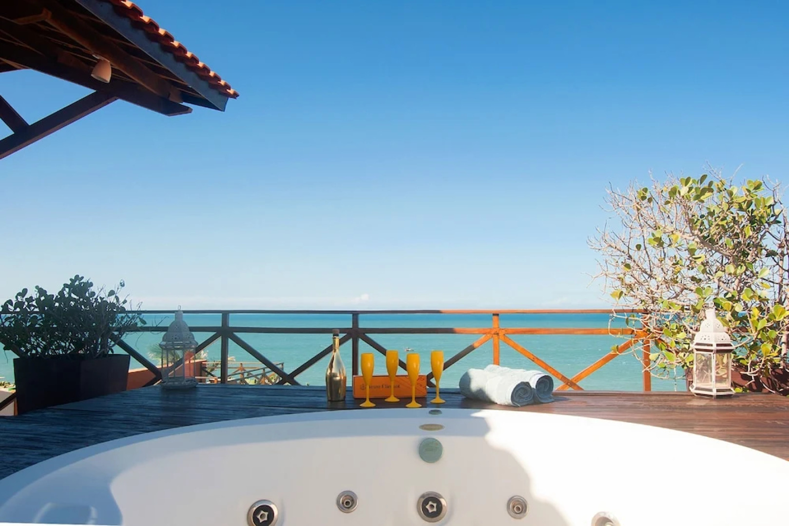 Bangalô Exclusivo beira mar - 10 pessoas