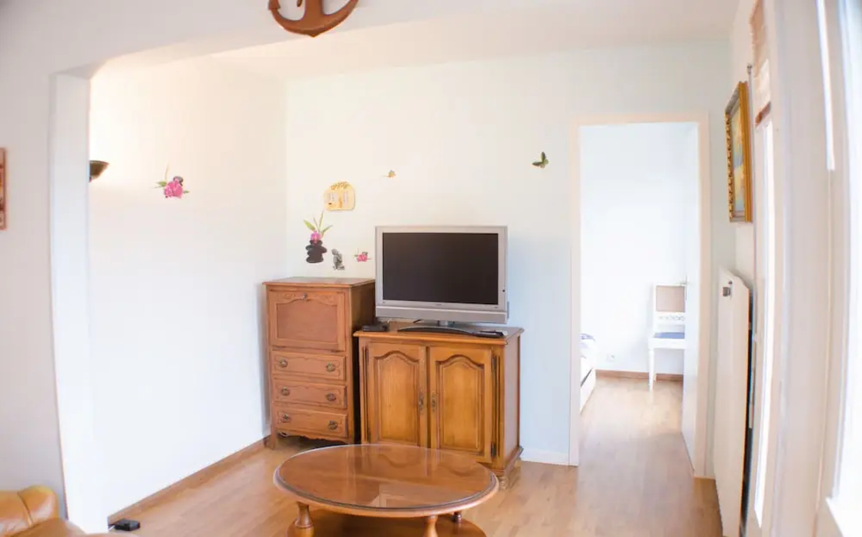 Plage et centre ville à pied