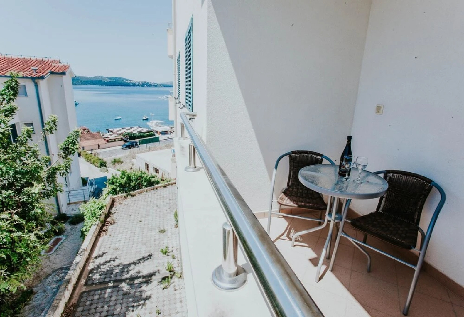 Apartment With one Bedroom in Trogir, With Wonderful sea View, Furnish