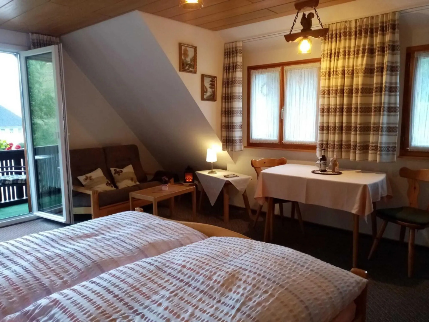 Cosy flat in St. Blasien in the Black Forest with balcony and private terrace