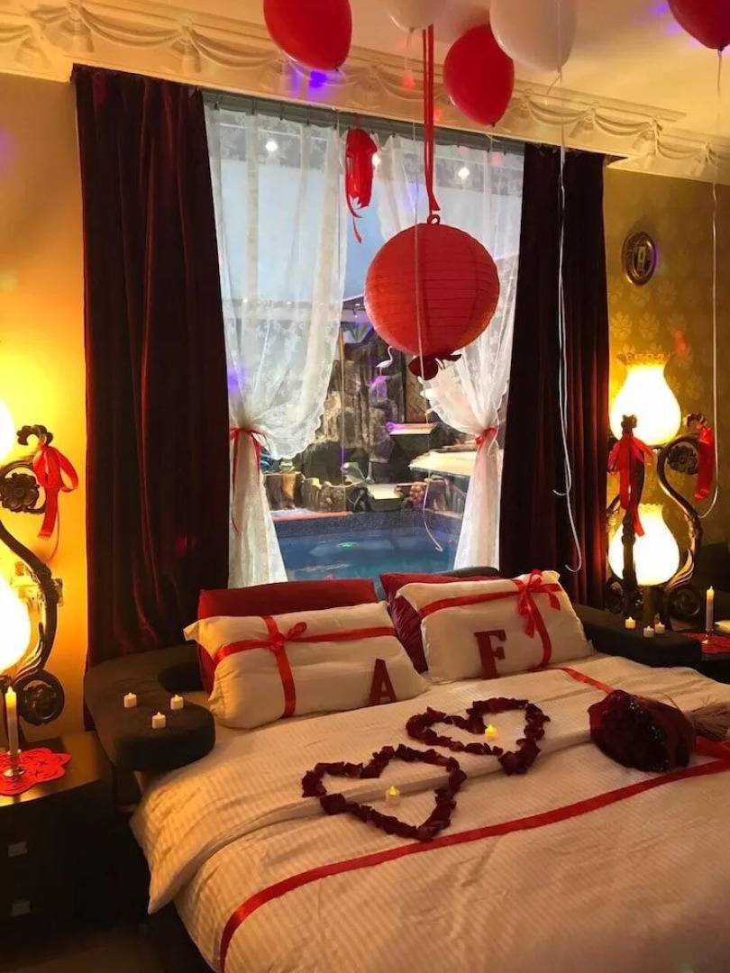 Wooden Water Fall Chalet