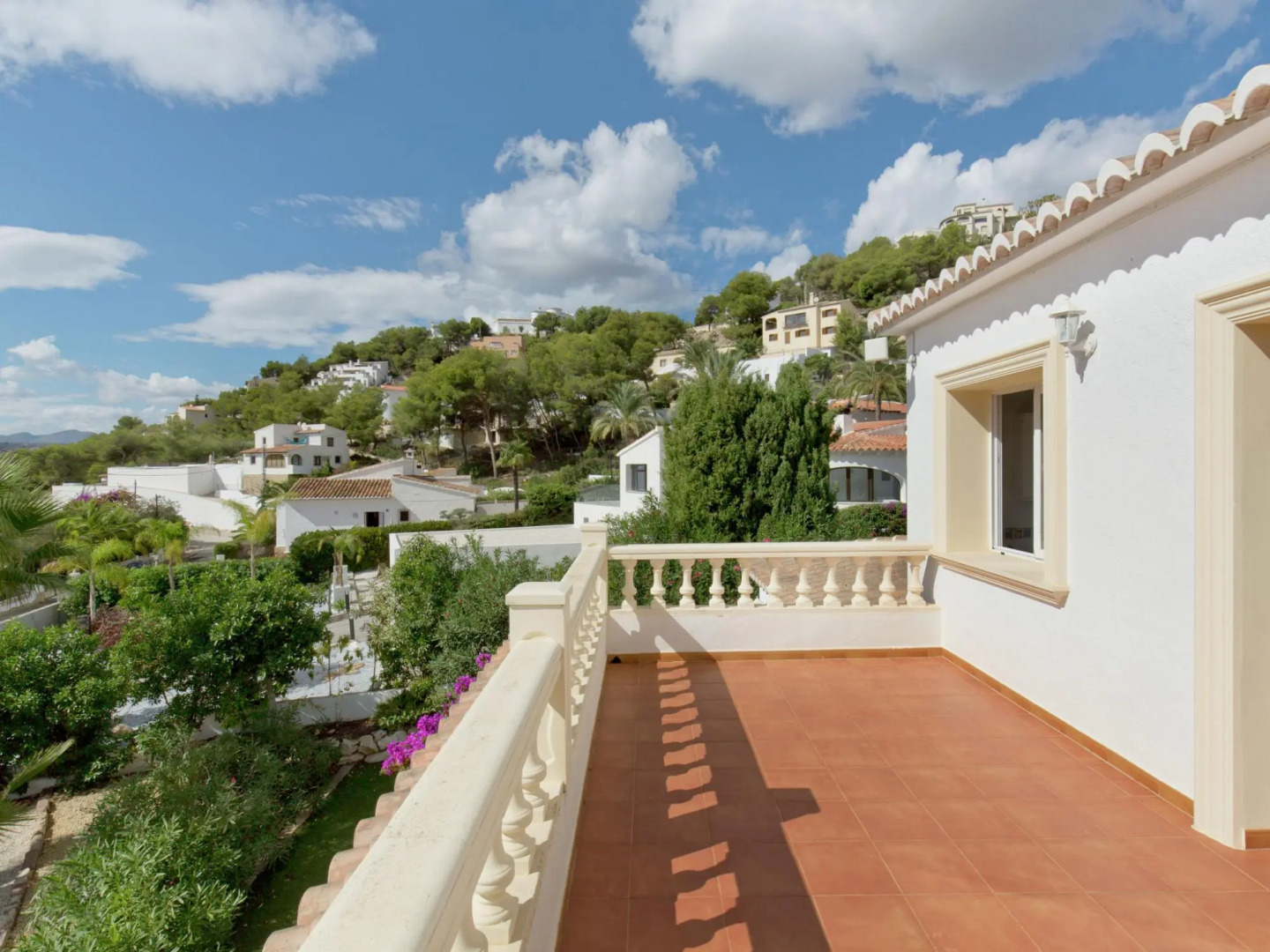 Detached Three Bedroom Villa With Pool Surrounded by Large Garden in Moraira