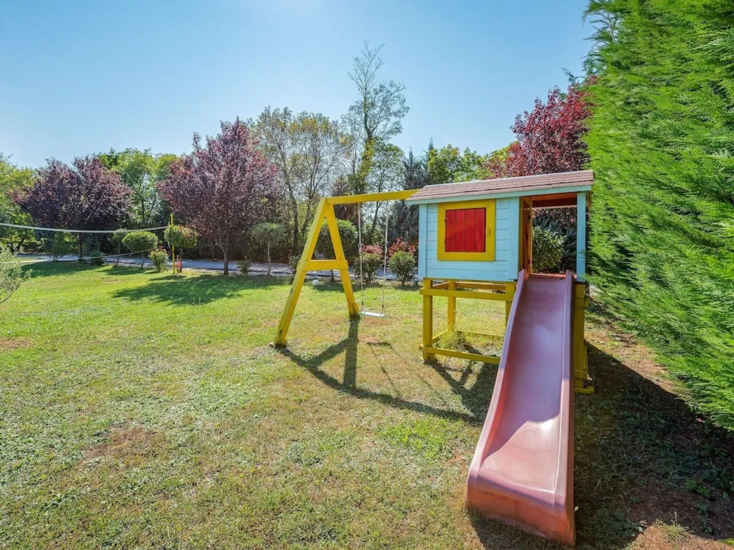 Rustically Furnished Villa With Swimming Pool and Spacious Yard Near Labin