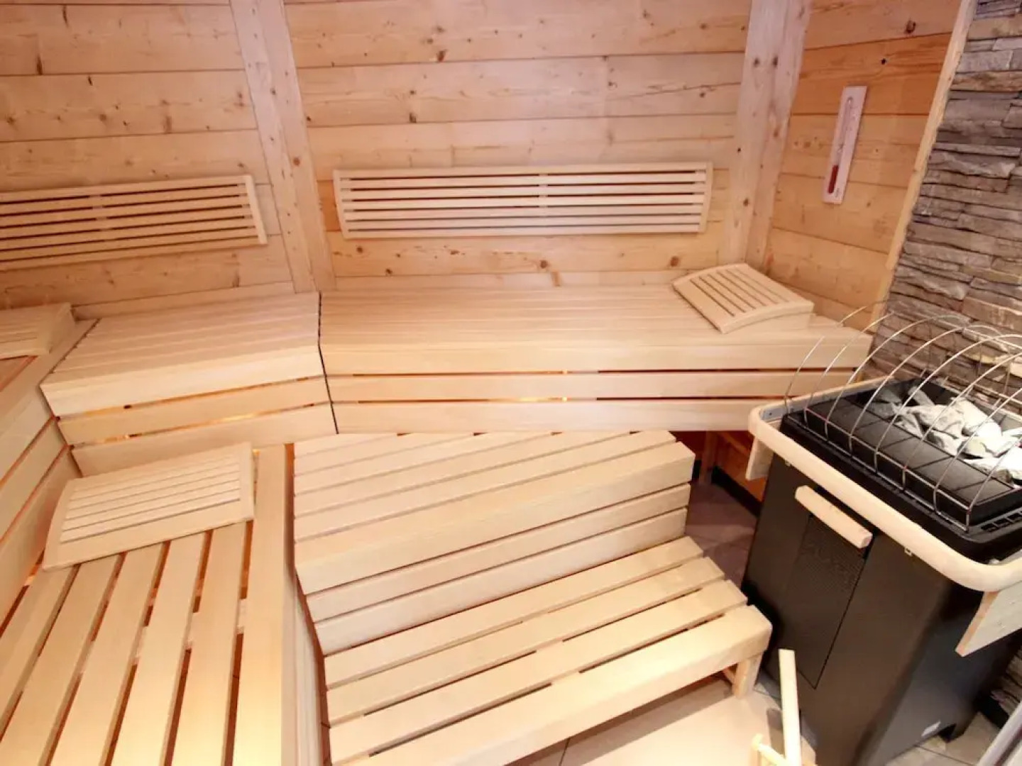 Wooden Chalet in Itter With Sauna