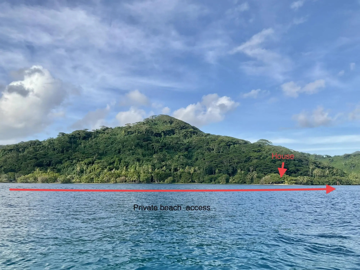 TAHAA - Private Beach Villa