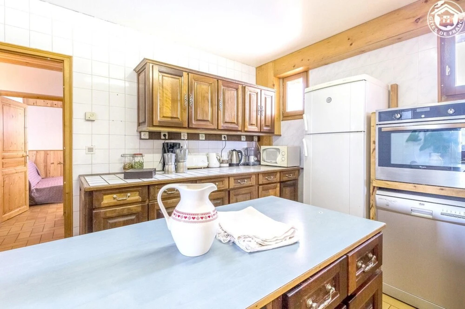 House With 5 Bedrooms in Valloire, With Wonderful Mountain View, Furni