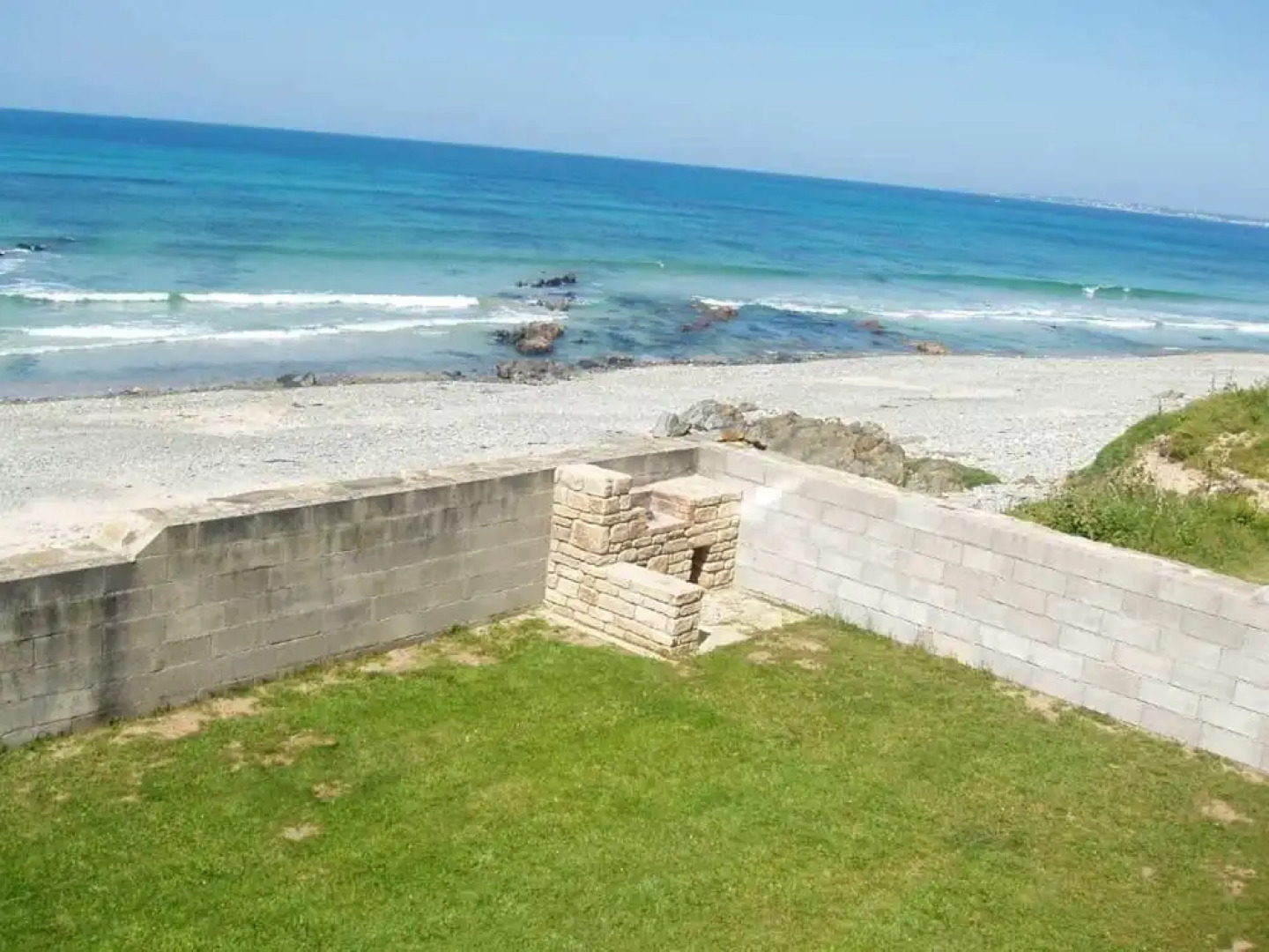 House With 3 Bedrooms in Plozévet, With Wonderful sea View, Furnished Garden and Wifi