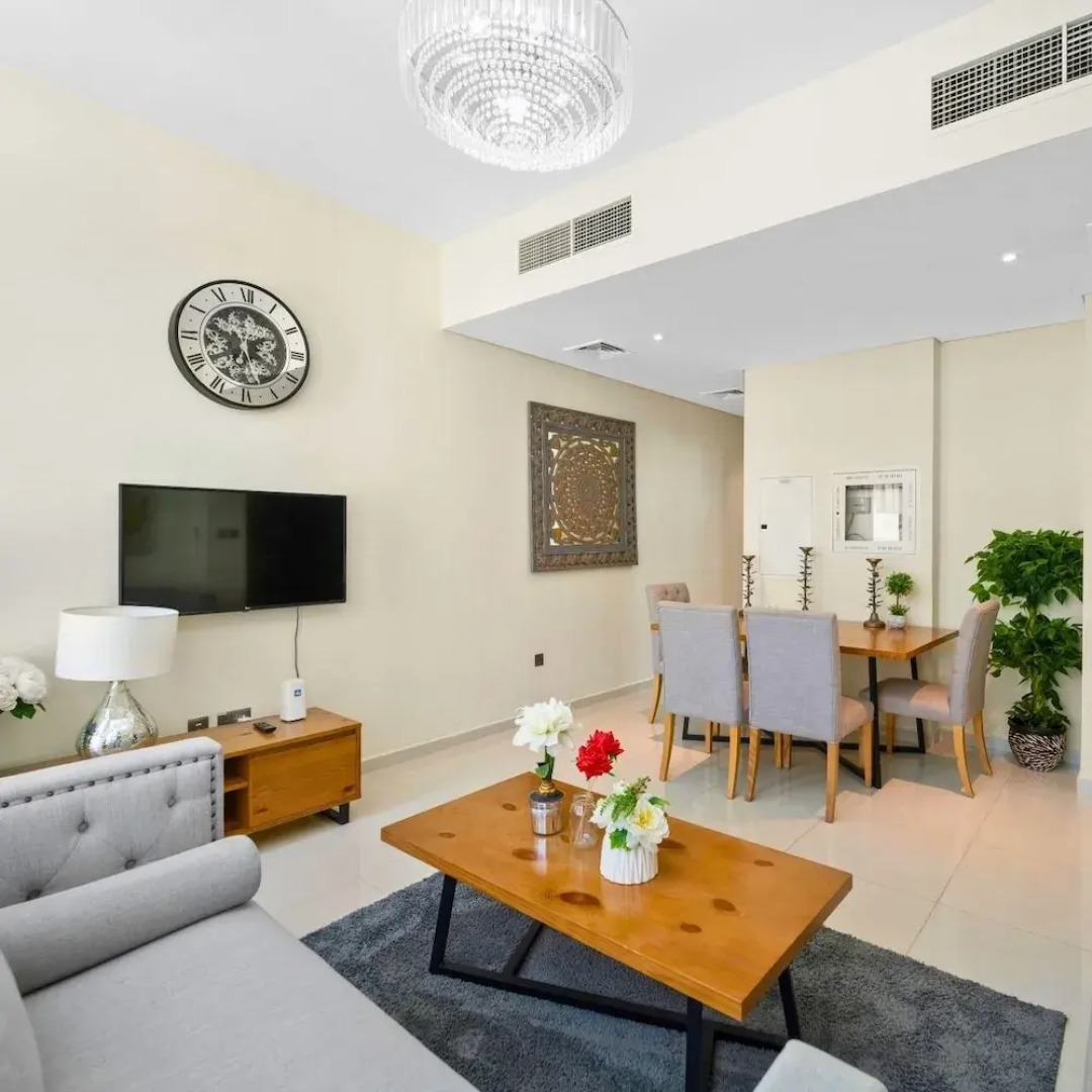 Modern 3BR townhouse in Damac Hills 2