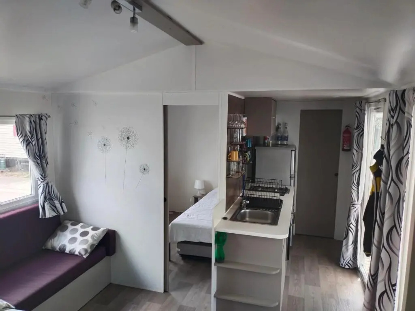 charmant mobil home 2 chambres Valras plage