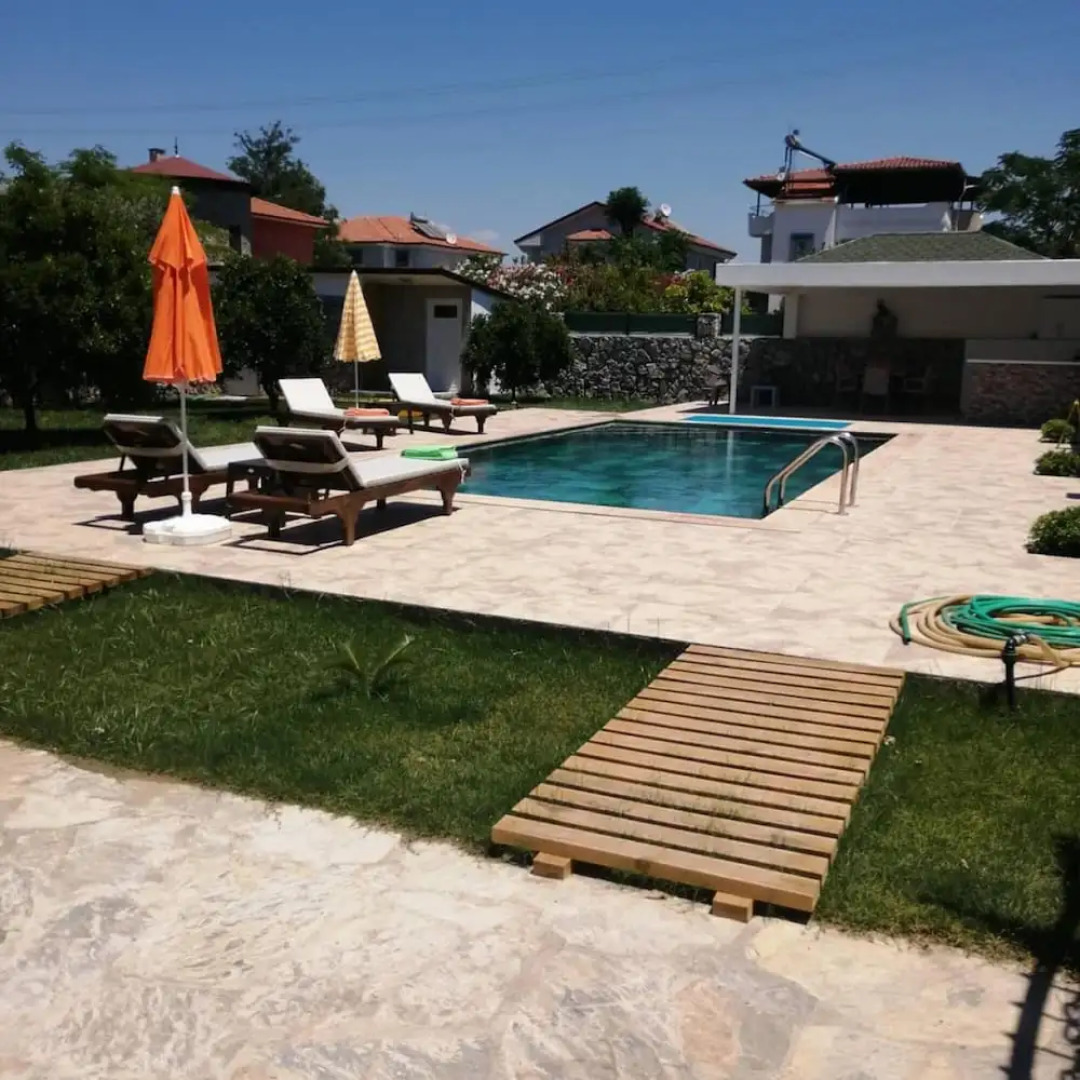 Duplex Villa With Pool Winter Garden in Dalaman