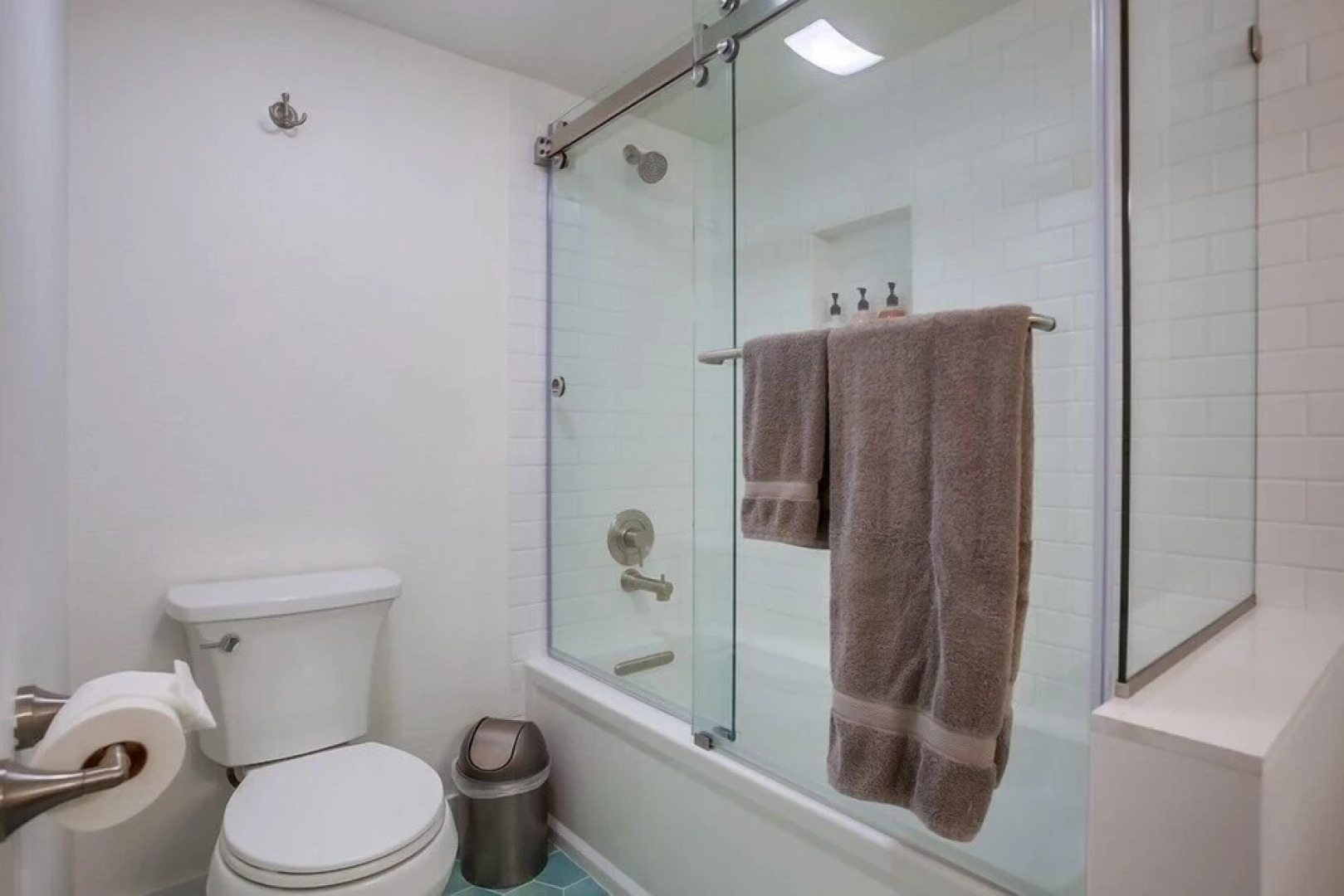 Beachfront Townhome in Solana Beach features Private Den SS166 by RedAwning