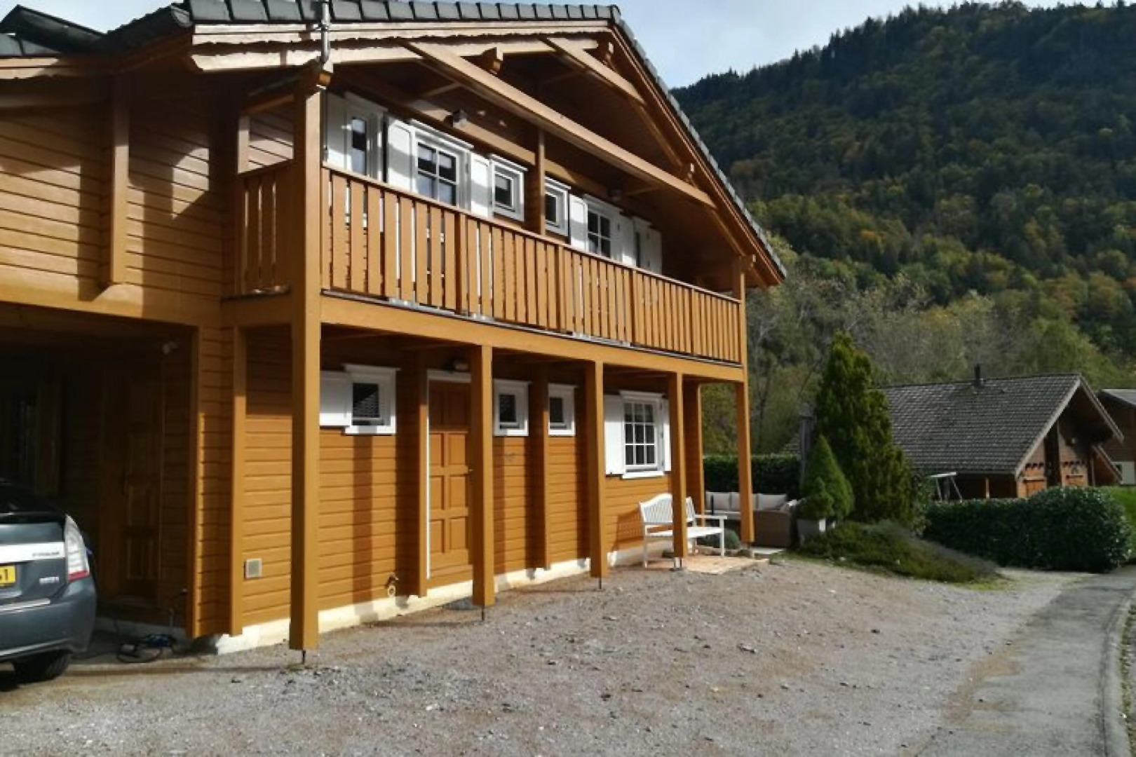 A Spacious, Tastefully Furnished Chalet With Sauna in a Traditional French Village