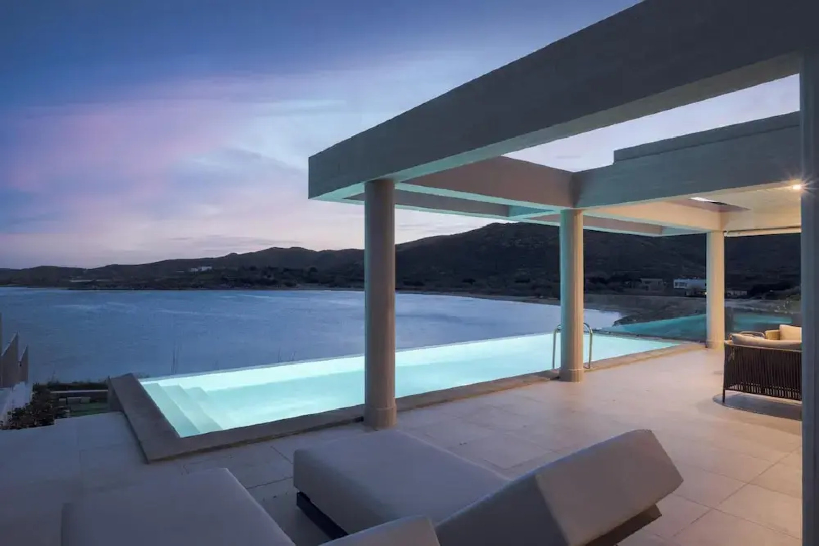 Luxurious Seafront Villa Karystos