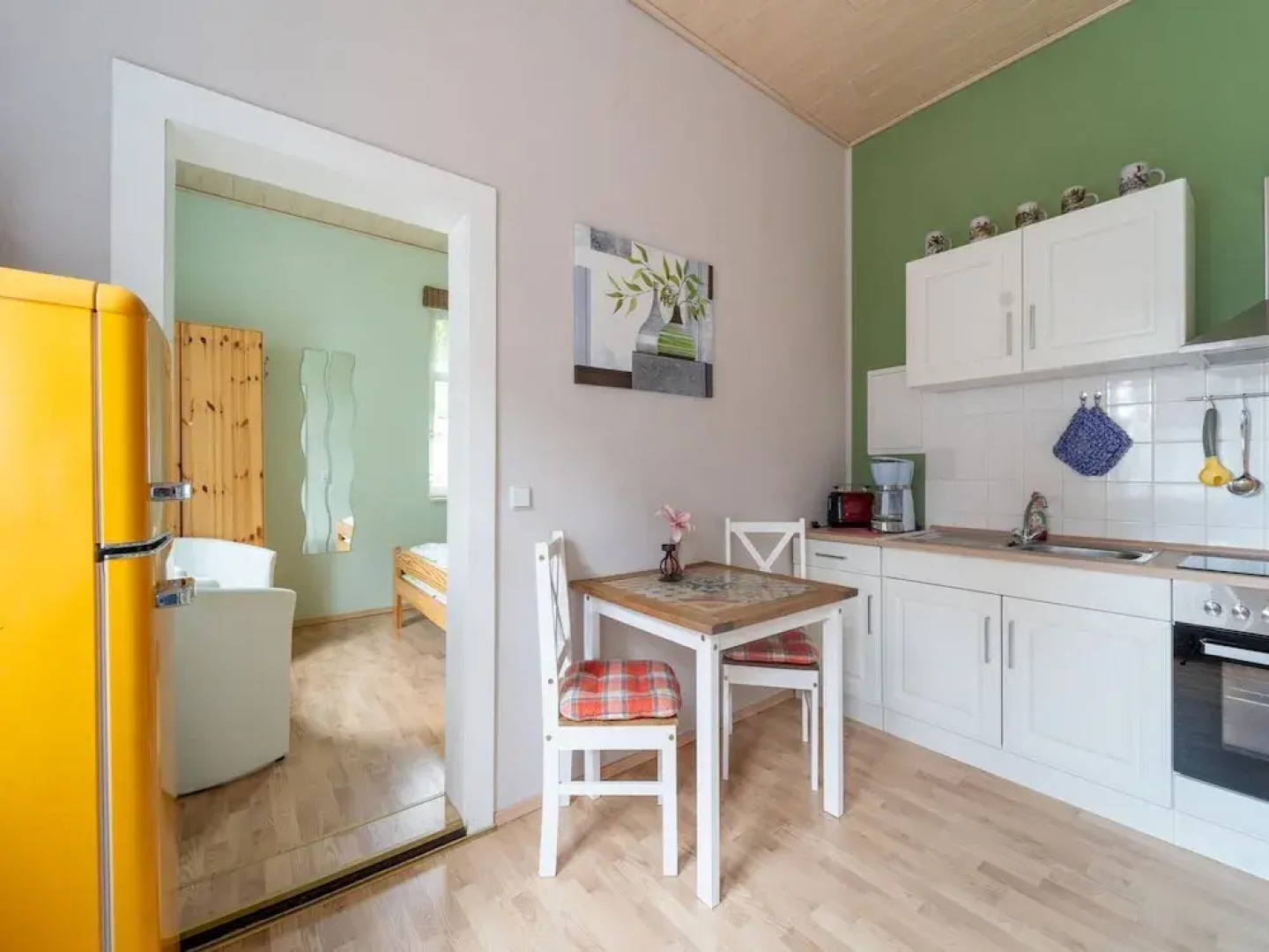 Apartment in Thale by Fishing River