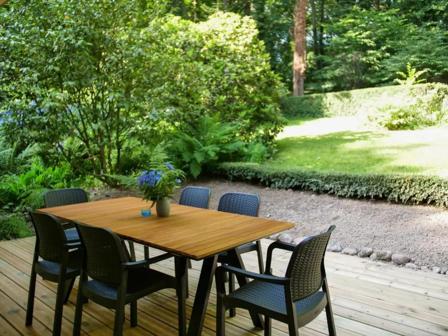 Gite du Vieux Chene - 6pers. - Jardin Arbore