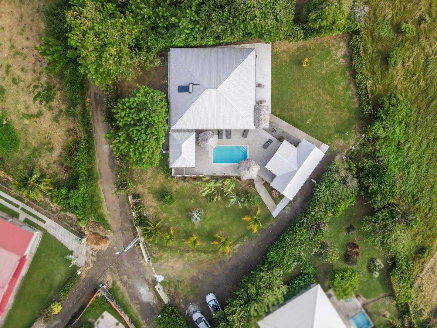 Villa Latitude 14.54 : 4 ch, piscine, vue mer, spot de kitesurf