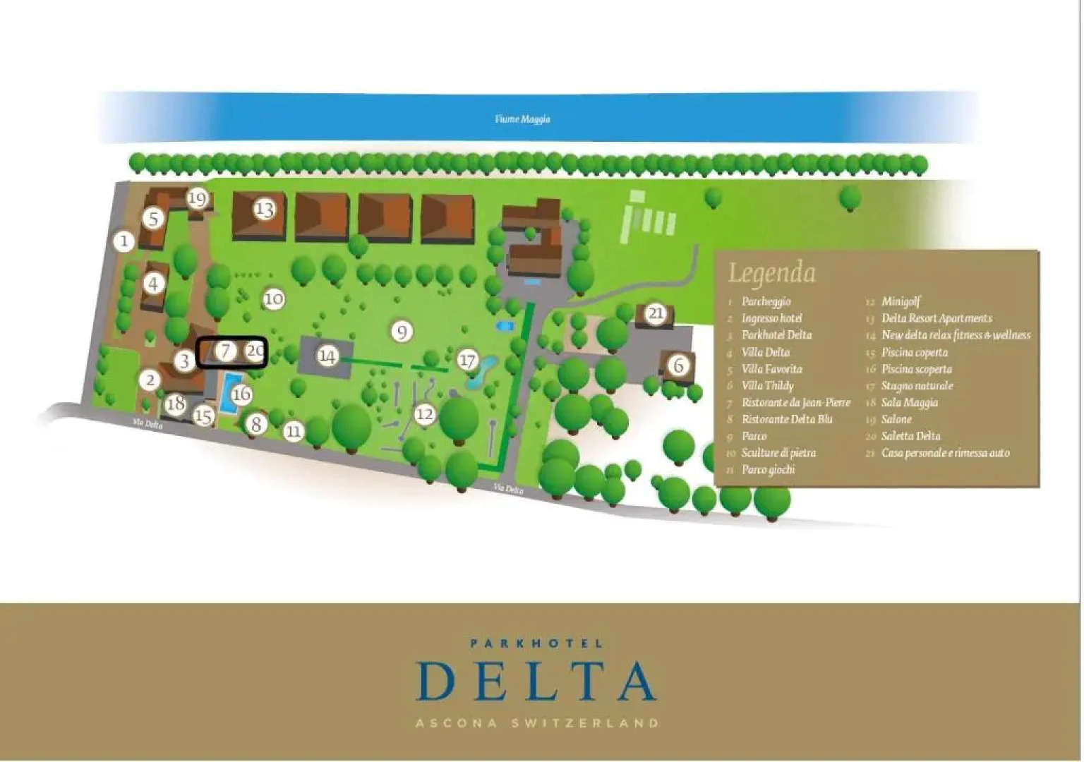 Parkhotel Delta Wellbeing Resort Ascona